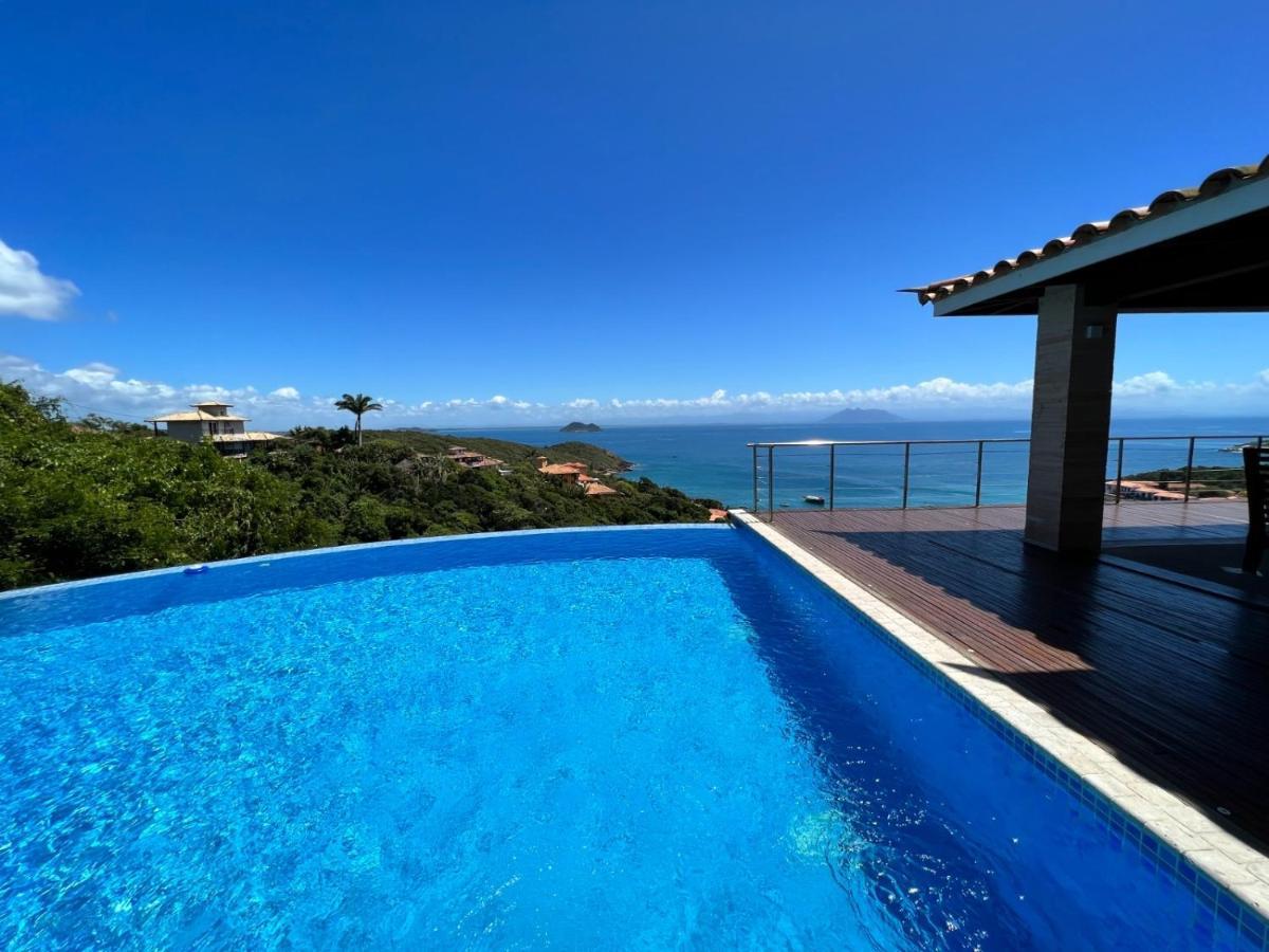 Buzios, Casa Inteira De Frente Para O Mar Em Joao Fernandes, Fabulosa, A Melhor Vista, Mansao Bella Vista Armacao dos Buzios Bagian luar foto