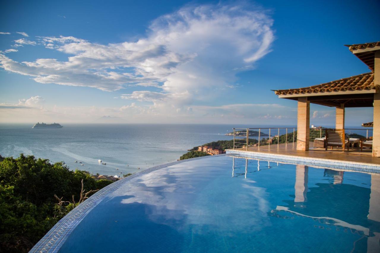 Buzios, Casa Inteira De Frente Para O Mar Em Joao Fernandes, Fabulosa, A Melhor Vista, Mansao Bella Vista Armacao dos Buzios Bagian luar foto