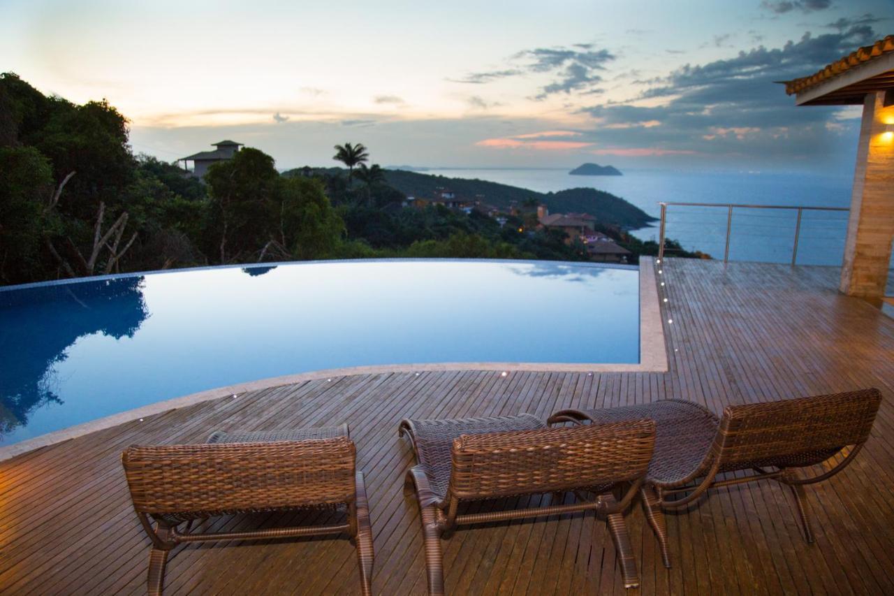 Buzios, Casa Inteira De Frente Para O Mar Em Joao Fernandes, Fabulosa, A Melhor Vista, Mansao Bella Vista Armacao dos Buzios Bagian luar foto