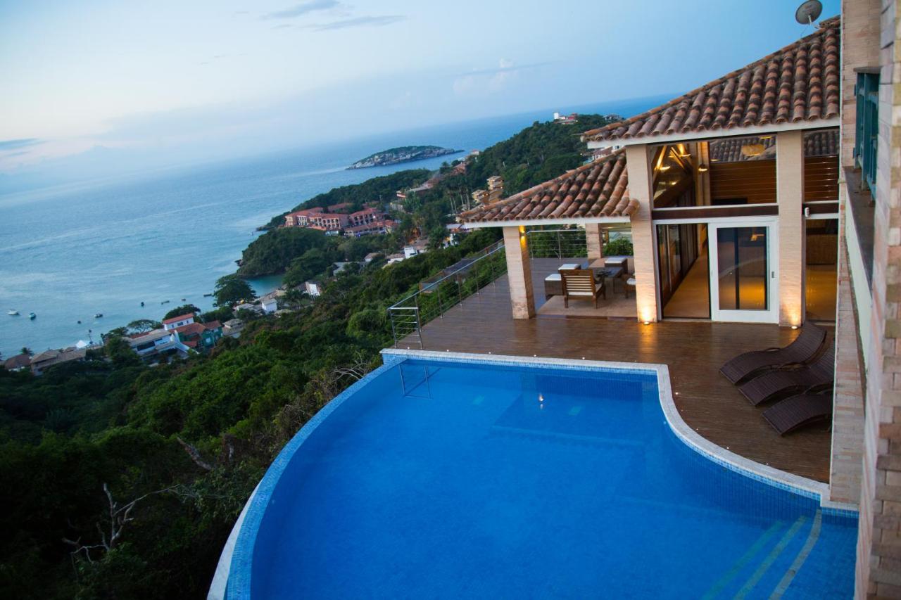 Buzios, Casa Inteira De Frente Para O Mar Em Joao Fernandes, Fabulosa, A Melhor Vista, Mansao Bella Vista Armacao dos Buzios Bagian luar foto